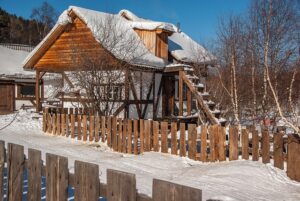 Chalet à la montagne